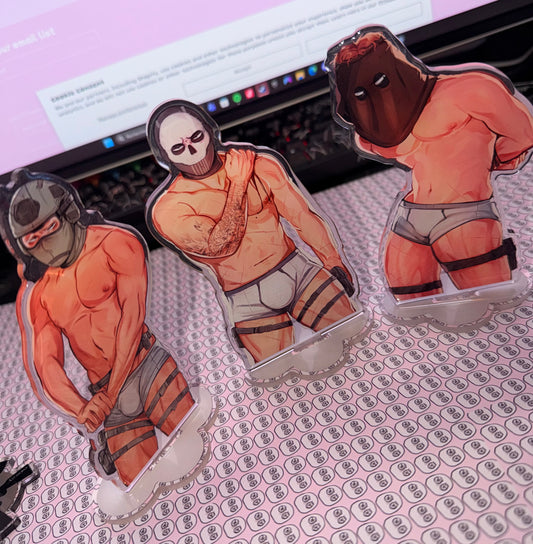 SLEEPOVER ACRYLIC STANDEES