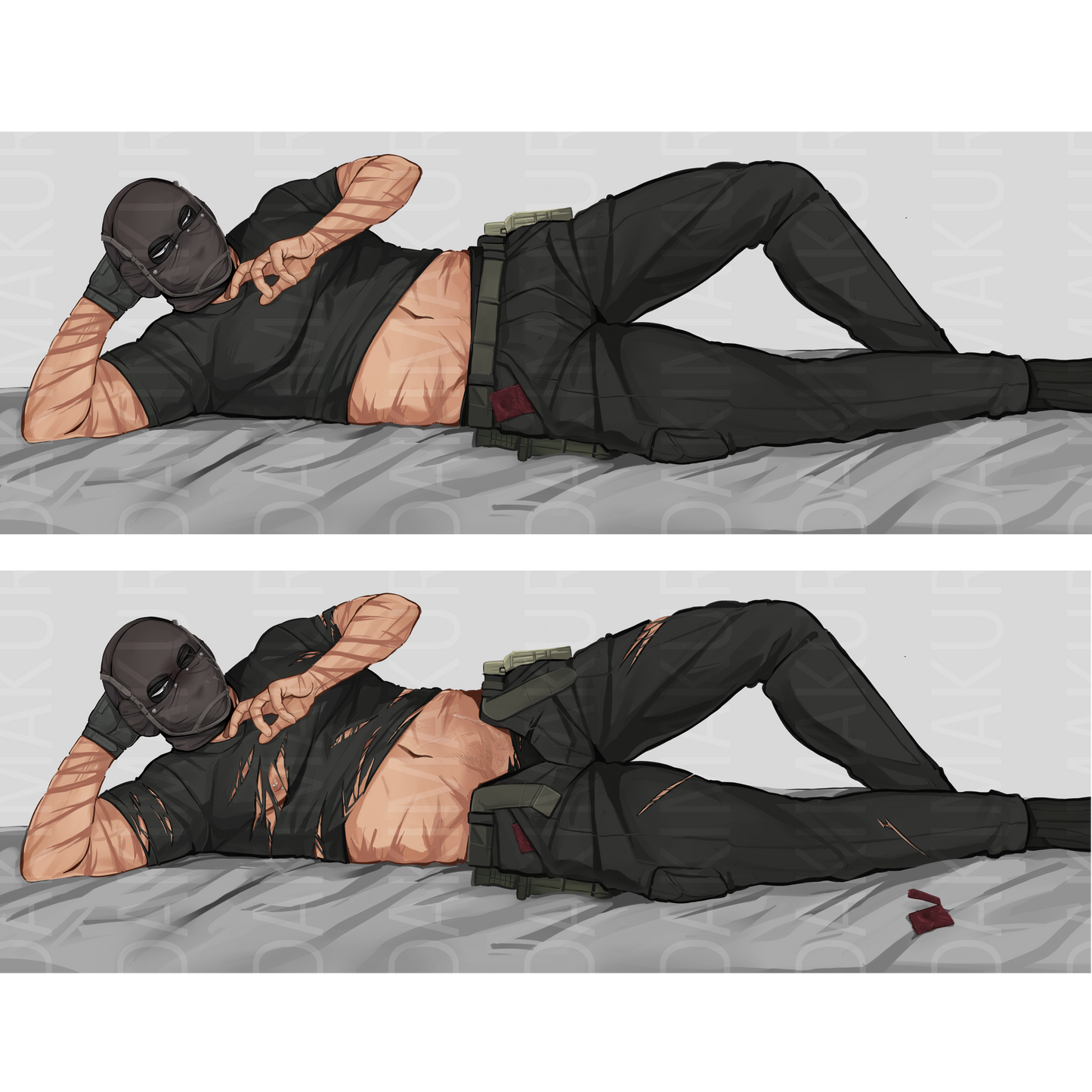 Nikto Body Pillow Case