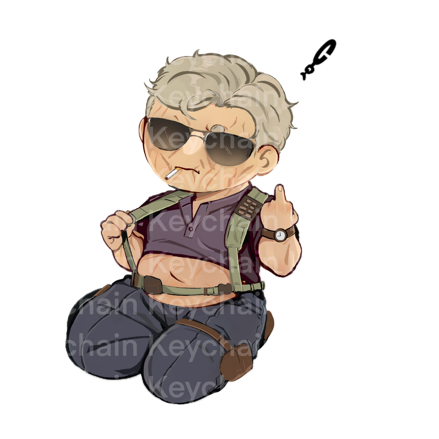 ADLER KEYCHAIN