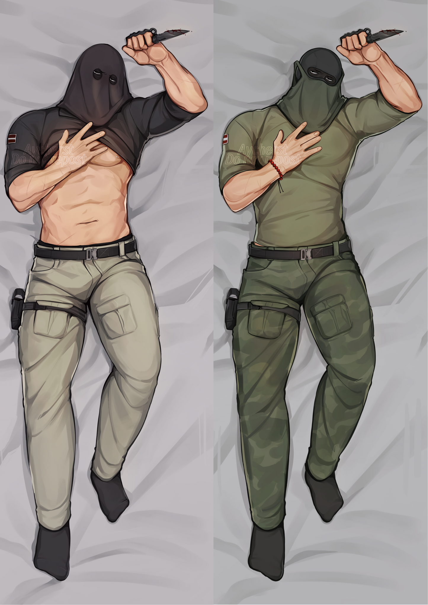 König Body Pillow Case
