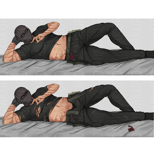 Nikto Body Pillow Case