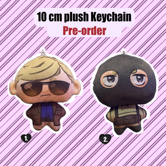 Cold War 10cm Plush Keychain